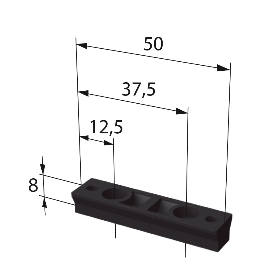 Breite 50 mm, Profil-Nr.: 1.001.002